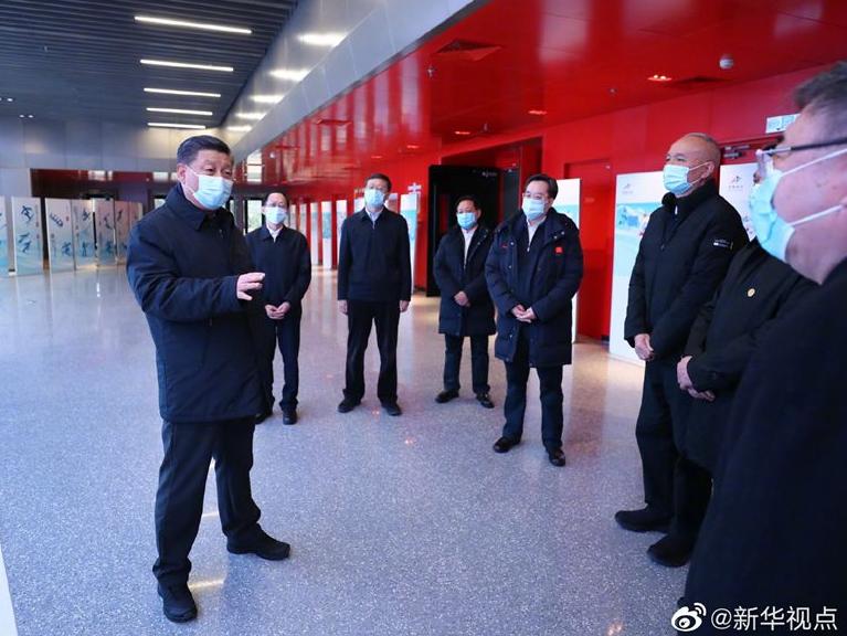 習(xí)近平考察北京冬奧會、冬殘奧會籌辦工作